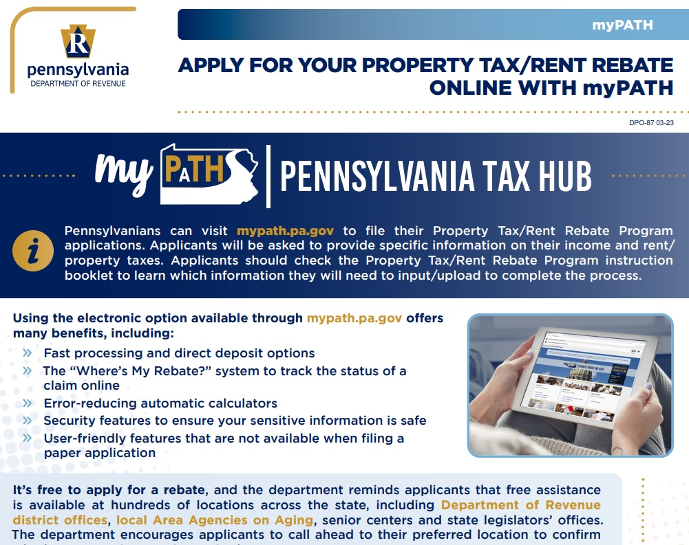 Rent Rebate Direct Deposit