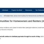 NJ Renter Rebate