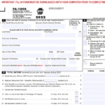 Rent Rebate Form PA